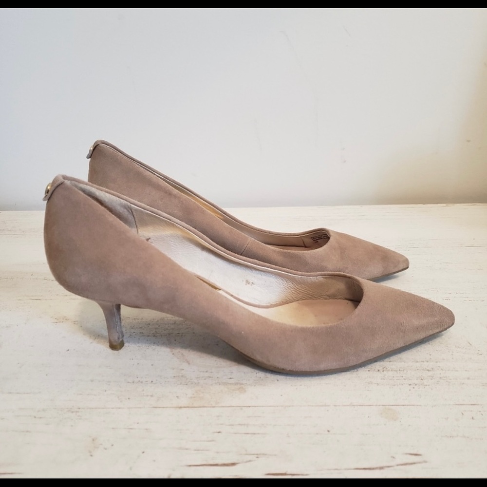 Michael Kors Alina Suede heel